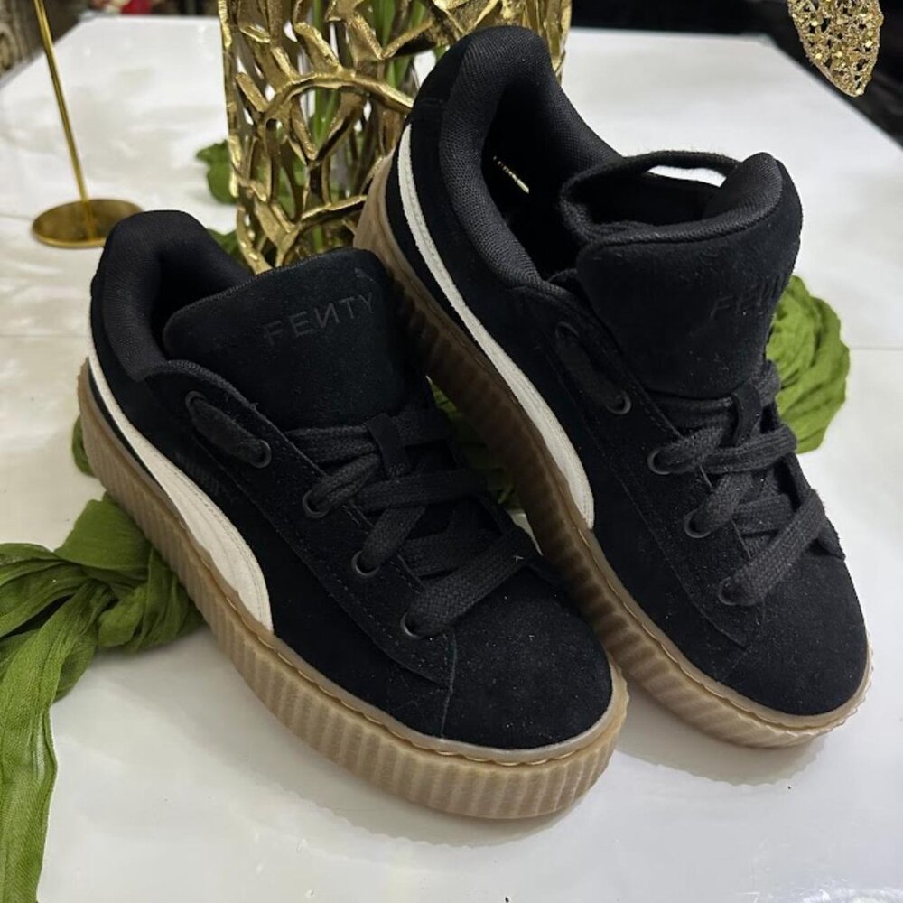 PUMA Creeper Phatty Suede Sneakers from Finish Line Women's Shoes